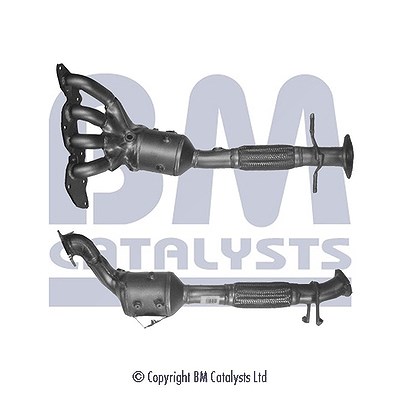 Bm Catalysts Katalysator [Hersteller-Nr. BM91552H] für Mazda