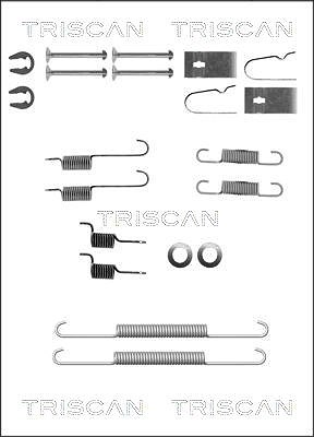 Triscan Zubehörsatz, Bremsbacken [Hersteller-Nr. 8105182003] für Nissan, Kia