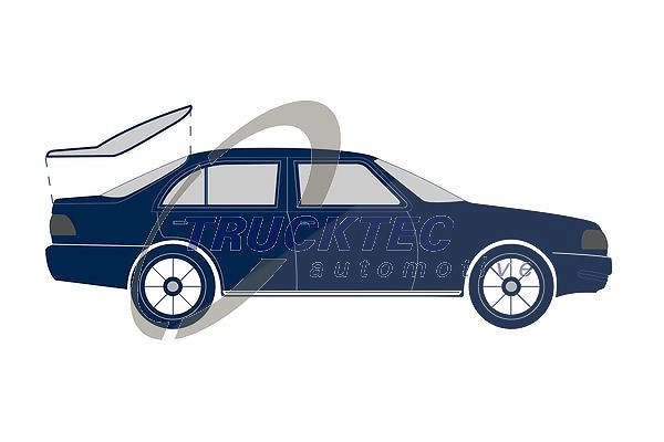 Trucktec Automotive Dichtung, Koffer-/Laderaumklappe [Hersteller-Nr. 02.53.060] für Mercedes-Benz