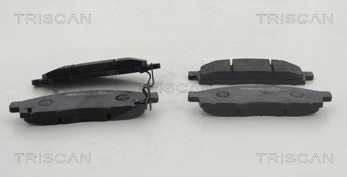 Triscan Bremsbelagsatz, Scheibenbremse [Hersteller-Nr. 811014054] für Nissan