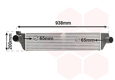 Van Wezel Ladeluftkühler 43004498 Für Renault - Bild 4
