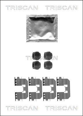 Triscan Zubehörsatz, Scheibenbremsbelag [Hersteller-Nr. 8105401619] für Honda