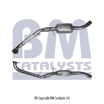 Bm Catalysts Katalysator [Hersteller-Nr. BM80360H] für Mercedes-Benz