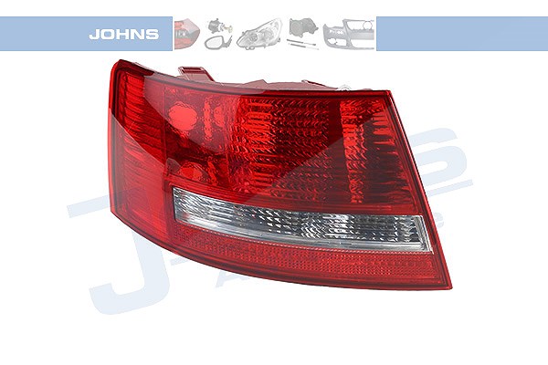 Johns Heckleuchte außen, ohne LED ohne Lampenträger [Hersteller-Nr. 131987-1] für Audi