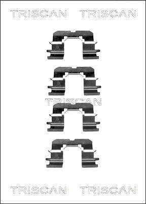 Triscan Zubehörsatz, Scheibenbremsbelag [Hersteller-Nr. 8105131625] für Toyota