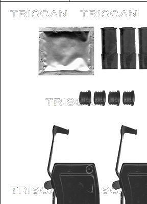 Triscan Zubehörsatz, Scheibenbremsbelag [Hersteller-Nr. 8105111622] für BMW, Mercedes-Benz