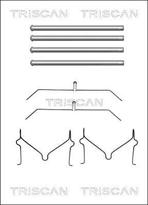 Triscan Zubehörsatz, Scheibenbremsbelag [Hersteller-Nr. 8105131640] für Toyota