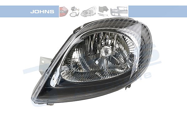 Johns Scheinwerfer H4 elektr. LWR ohne Stellmotor [Hersteller-Nr. 558109] für Opel, Renault, Nissan