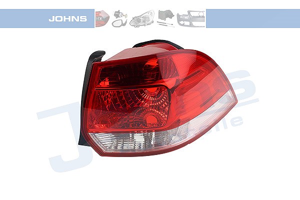 Johns Heckleuchte außen, Blinker weiß, ohne Lampenträger [Hersteller-Nr. 954188-6] für VW
