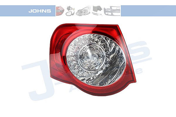 Johns Heckleuchte außen, ohne Lampenträger [Hersteller-Nr. 955087-5] für VW
