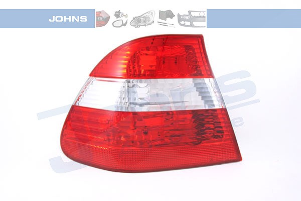 Johns Heckleuchte außen, Blinker weiß, ohne Lampenträger [Hersteller-Nr. 200887-14] für BMW