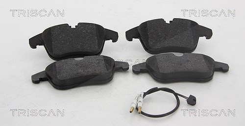 Triscan Bremsbelagsatz, Scheibenbremse [Hersteller-Nr. 811028049] für Peugeot