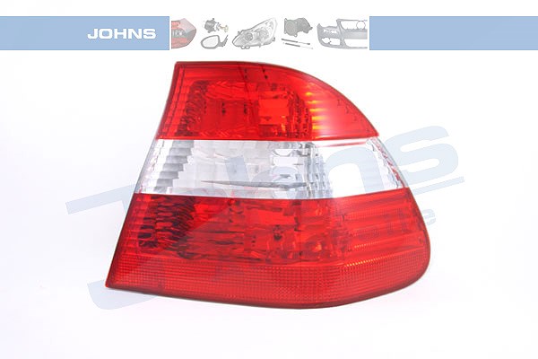Johns Heckleuchte außen, Blinker weiß, ohne Lampenträger [Hersteller-Nr. 200888-14] für BMW
