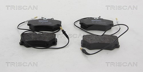 Triscan Bremsbelagsatz, Scheibenbremse [Hersteller-Nr. 811028040] für Peugeot, Citroën