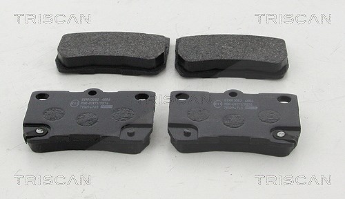 Triscan Bremsbelagsatz, Scheibenbremse [Hersteller-Nr. 811013082] für Toyota, Lexus