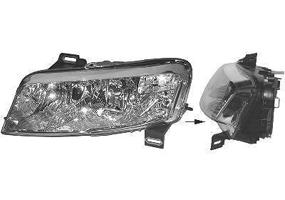 Depo Hauptscheinwerfer 661-1133L-Ld-Em, Links - Bild 3
