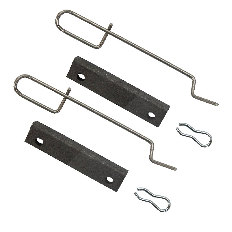 Ate Zubehörsatz für Scheibenbremsbelag [Hersteller-Nr. 13.0460-0435.2] für Peugeot, Citroën, Renault