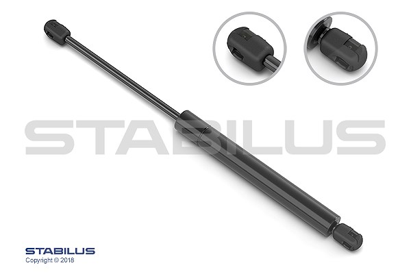 Stabilus Gasfeder, Verdeck [Hersteller-Nr. 9961UO] für Mercedes-Benz
