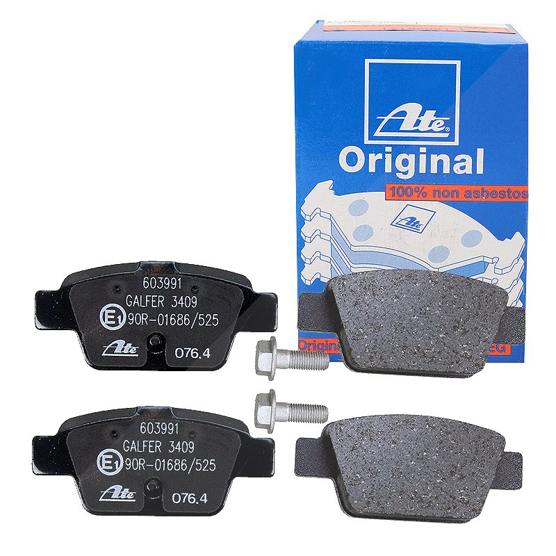 Ate Bremsbelagsatz Hinterachse [Hersteller-Nr. 13.0460-3991.2] für Chrysler, Fiat, Lancia, Alfa Romeo