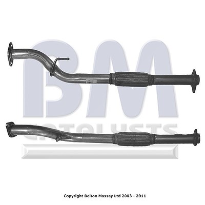 Bm Catalysts Abgasrohr [Hersteller-Nr. BM50180] für Nissan