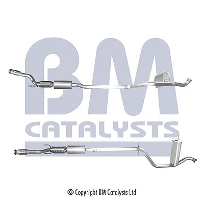 Bm Catalysts Katalysator [Hersteller-Nr. BM91674H] für Peugeot