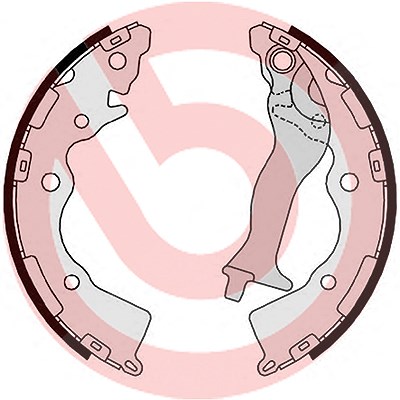 Brembo Bremsbackensatz [Hersteller-Nr. S30524] für Kia, Hyundai