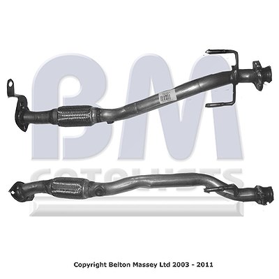 Bm Catalysts Abgasrohr [Hersteller-Nr. BM50151] für Hyundai