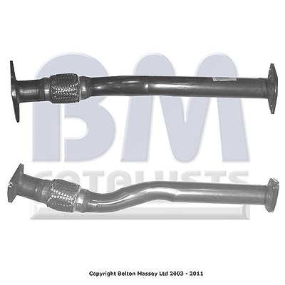 Bm Catalysts Abgasrohr [Hersteller-Nr. BM50178] für Nissan