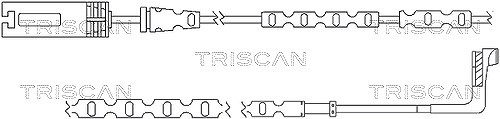 Triscan Warnkontakt, Bremsbelagverschleiß [Hersteller-Nr. 811511055] für BMW