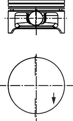 Kolbenschmidt Kolben [Hersteller-Nr. 40632600] für Mini