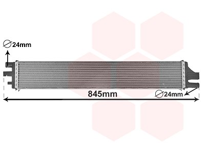 Van Wezel Kühler, Motorkühlung [Hersteller-Nr. 43002559] für Nissan, Renault, Opel