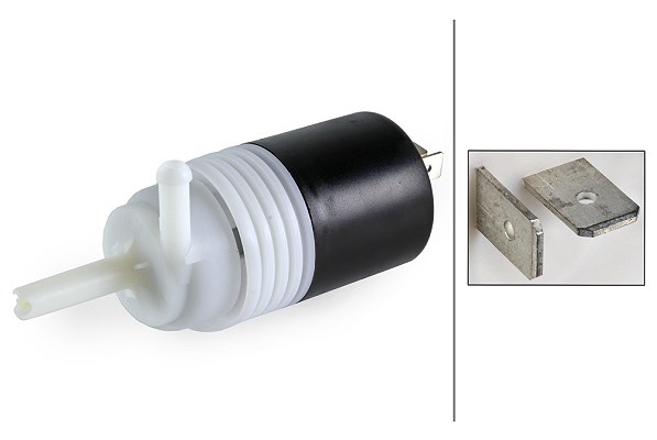 Hella Waschwasserpumpe, Scheibenreinigung [Hersteller-Nr. 8TW005496-051] für Mercedes-Benz