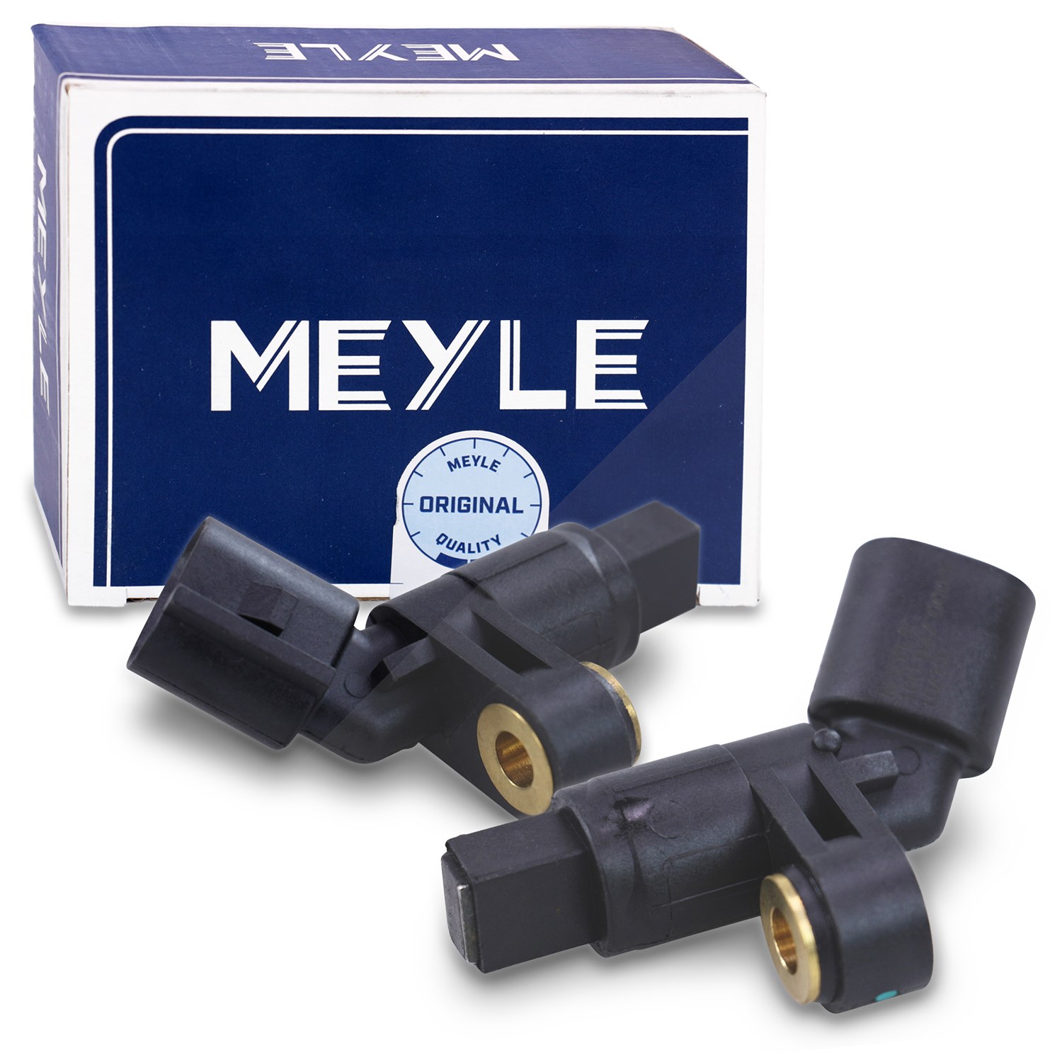 Meyle 2x ABS-Sensor vorne links+rechts [Hersteller-Nr. 40270243] für VW, Seat, Audi, Skoda