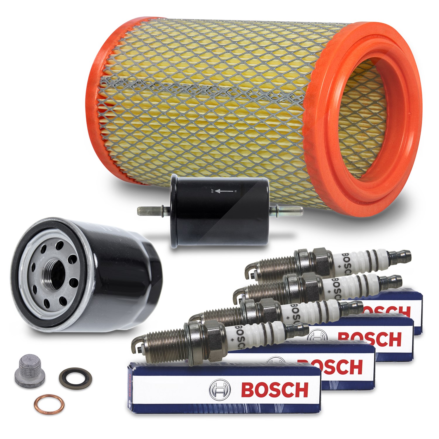 Bestprice Inspektionspaket Filtersatz SET D [Hersteller-Nr. 10695367] für Renault