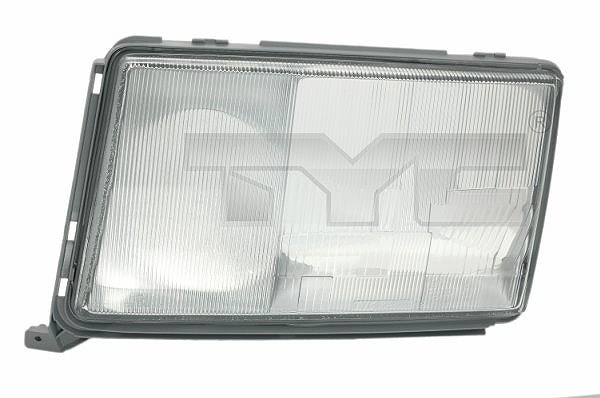 Tyc Streuscheibe, Hauptscheinwerfer [Hersteller-Nr. 20-3091-LA-2] für Mercedes-Benz