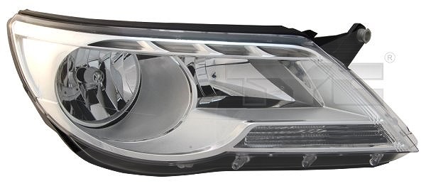 Tyc Hauptscheinwerfer [Hersteller-Nr. 20-11765-05-2] für VW