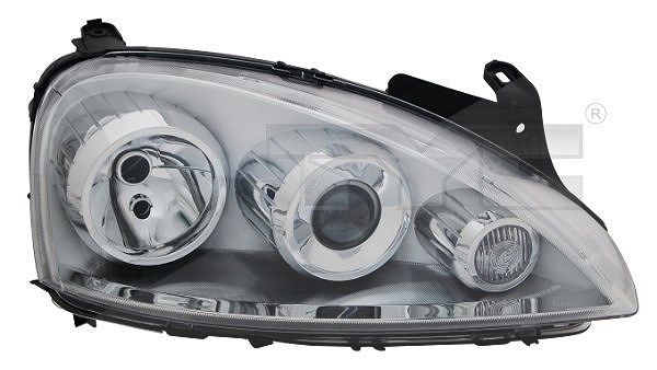 Tyc Hauptscheinwerfer [Hersteller-Nr. 20-0424-05-2] für Opel