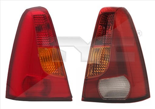 Tyc Heckleuchte [Hersteller-Nr. 11-0758-01-2] für Dacia