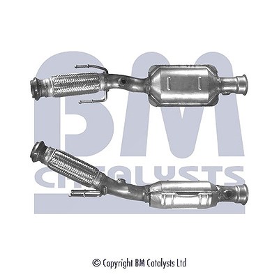 Bm Catalysts Katalysator inkl. Montagesatz [Hersteller-Nr. BM91452H] für Peugeot