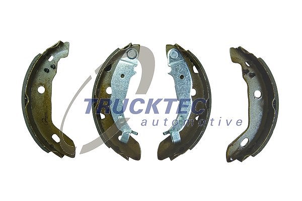 Trucktec Automotive Bremsbackensatz, Feststellbremse [Hersteller-Nr. 02.35.228] für Mercedes-Benz