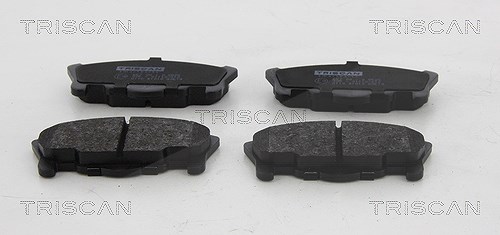 Triscan Bremsbelagsatz, Scheibenbremse [Hersteller-Nr. 811041010] für Daihatsu