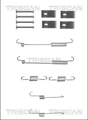 Triscan Zubehörsatz, Bremsbacken [Hersteller-Nr. 8105432006] für Hyundai