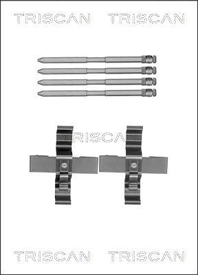 Triscan Zubehörsatz, Scheibenbremsbelag [Hersteller-Nr. 8105291615] für VW