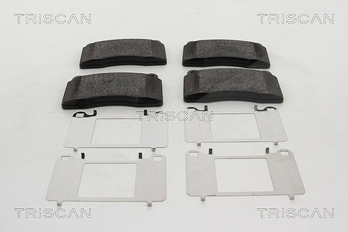 Triscan Bremsbelagsatz, Scheibenbremse [Hersteller-Nr. 811027013] für Volvo