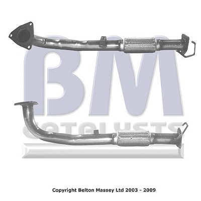 Bm Catalysts Abgasrohr [Hersteller-Nr. BM70330] für Rover