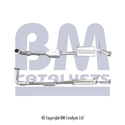 Bm Catalysts Katalysator [Hersteller-Nr. BM80428H] für Hyundai