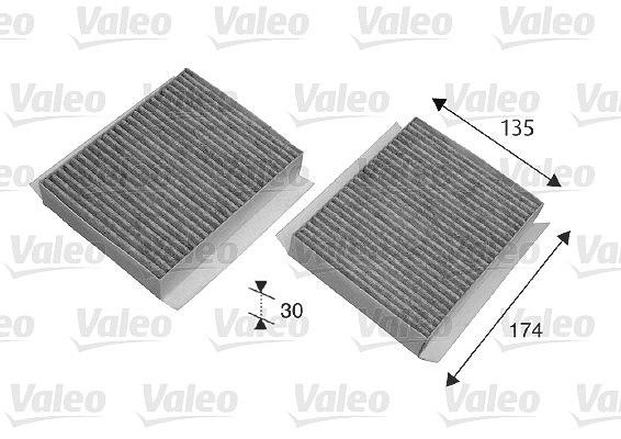Valeo Filter, Innenraumluft [Hersteller-Nr. 698747] für Alfa Romeo