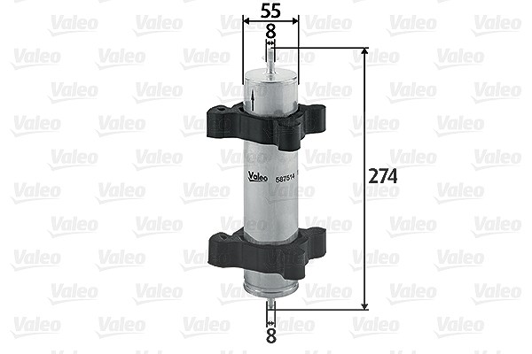 Valeo Kraftstofffilter [Hersteller-Nr. 587514] für Mini, BMW