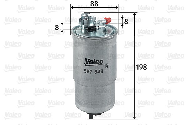 Valeo Kraftstofffilter [Hersteller-Nr. 587548] für Seat