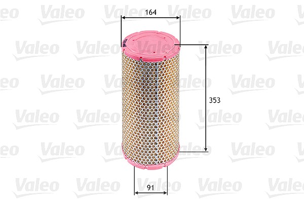 Valeo Luftfilter [Hersteller-Nr. 585624] für Iveco
